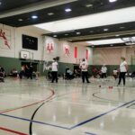 Blick in die Halle bei der Para Boccia DM '21